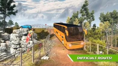 Offroad Bus Simulator 2018: Hill Transport截图5