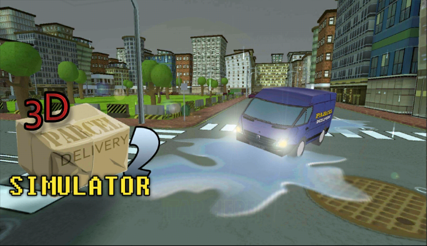 3D Parcel Delivery Simulator 2截图1