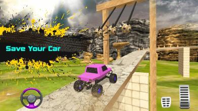 Impossible Monster Car Driving Expert截图5