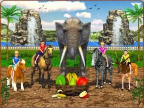 Kids Animal Riding Adventure Simulator截图1