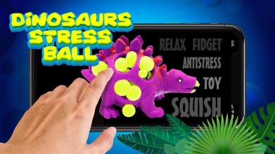 Dinosaur Squeeze Stress Ball - Sensory Fidget Toy截图1