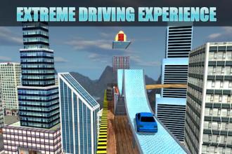 Extreme Mountain Car Racing Stunts: Impossible Car截图2