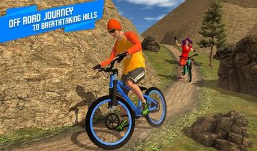 BMX Offroad Bicycle rider Superhero stunts racing截图1