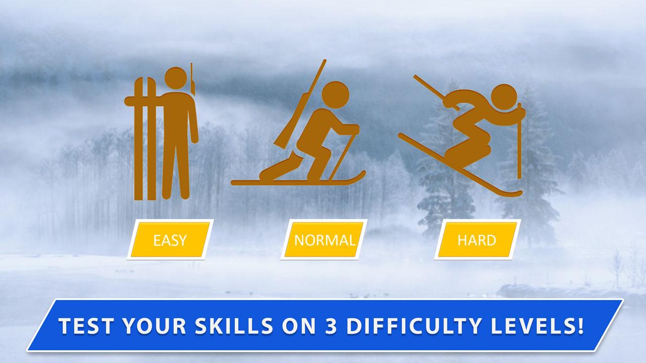 Biathlon Game - Skiing and Shooting Winter Sports截图4