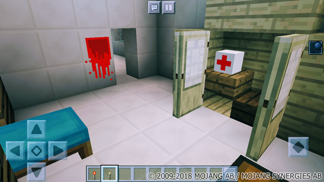 Horror Hospital - 1 MCPE Map截图2