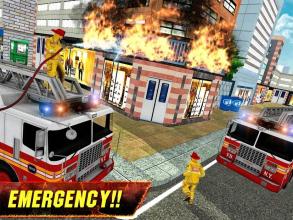 Fire Truck Rescue : City Firefighter Hero截图3