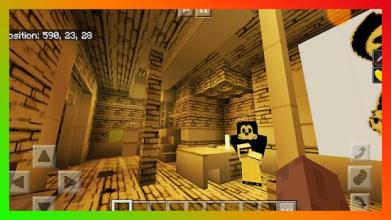 Bendy 2018 Horror Survival Minigame for MCPE截图1