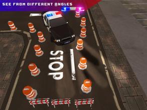 Police Car Parking- Multi-Level Driving Mania 2018截图3