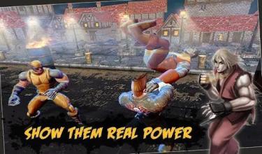 Street Grand Paul VS Superheroes Kungfu Battle截图3