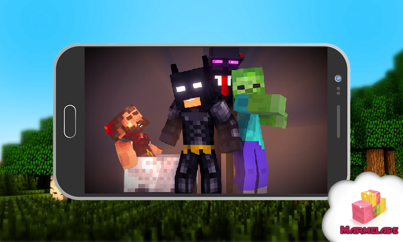 Mod Hero Bat-Man for MCPE截图3