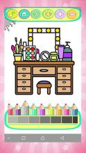 Beauty Coloring Book - Coloring pages for girls截图1