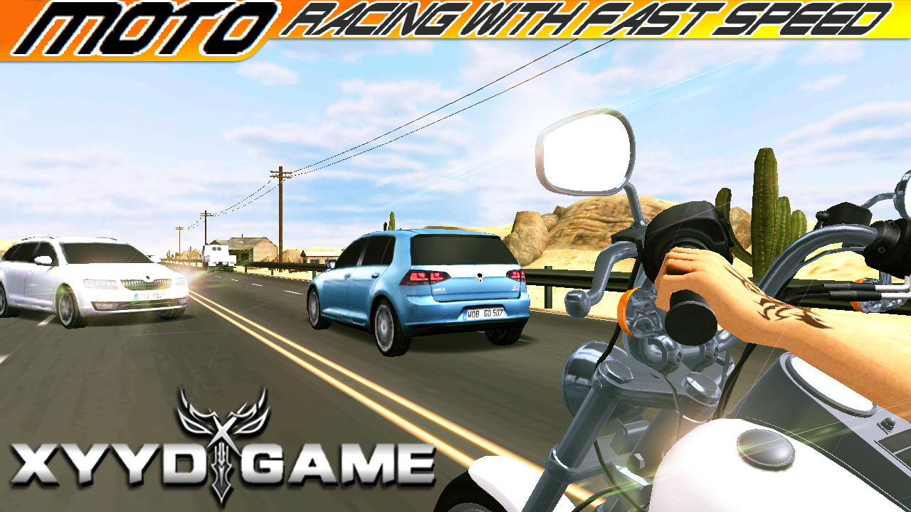 Traffic Moto Racing 2截图1