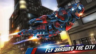 War Machines: Flying Super Hero Robot截图1