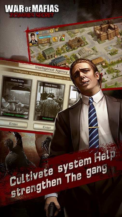 War of Mafias：Zombies Secret截图2