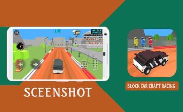 Blocky Car Craft : Brake To Die Rally Racing截图2