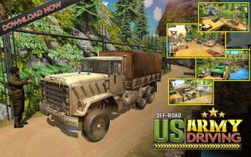 Offroad US Army Vehicle Simulator - Driving Games截图1