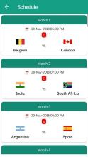 Hockey World Cup Schedule 2018截图1