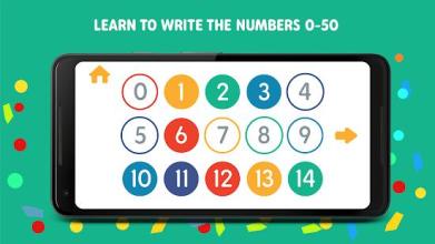 Writing the Numbers: Learn To Write Numbers Norway截图2