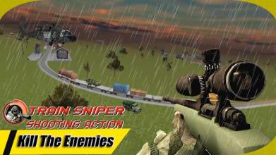 Train Sniper Shooting Action Game截图2