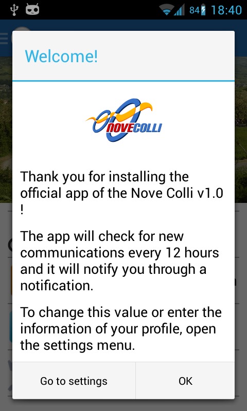 Nove Colli Official App截图1