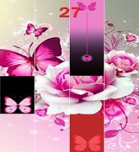 New Butterfly Pink Piano Tiles截图4