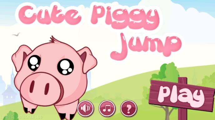 Cute Piggy Jump截图1