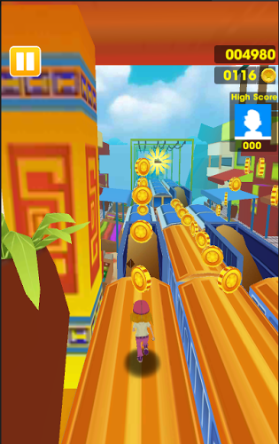 Subway Rush 3D 2017截图1