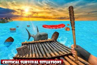 Raft Ocean Craft Survival: Shark Attack截图1
