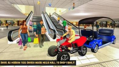 Shopping Mall ATV Quad Bike Radio Taxi Games截图4