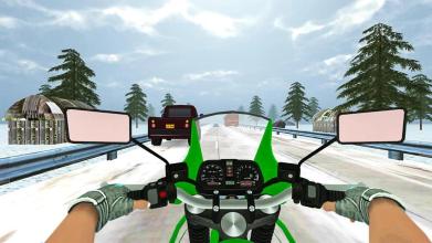 Highway Real Traffic Bike Racer截图4