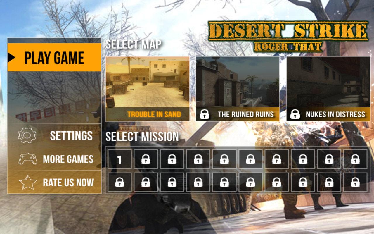 Desert Strike截图1