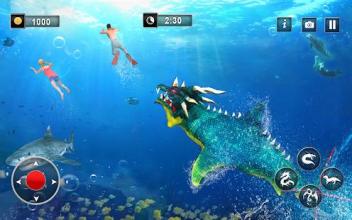 Ultimate Sea Dragon Simulator Free 2018截图5