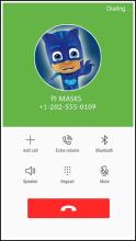 Pyjamasques Fake Call PJ Simulator Masks截图3