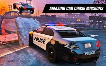 Police Highway : City Crime Chase Driving Game 3D截图1