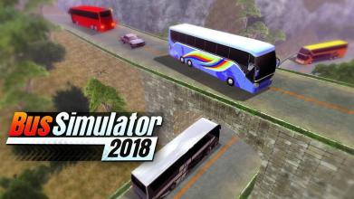 Tourist Coach Bus Driver 2018: Bus Games截图4