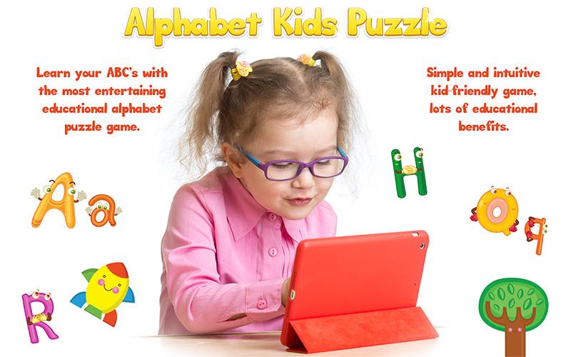 Alphabet Kids Puzzle截图1