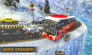 Uphill Bus Drive : Christmas Bus Simulator截图3