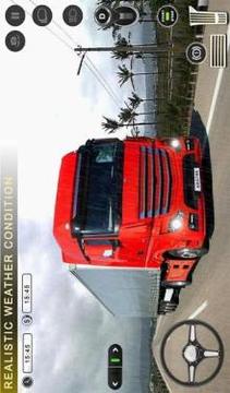 US Truck Simulator Cargo Truck Transporter 2018截图
