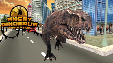 Wild Dinosaur Simulator City Attack截图1