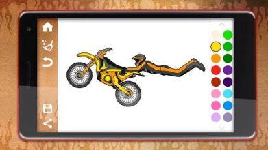 Motorcycles Coloring Pages截图2