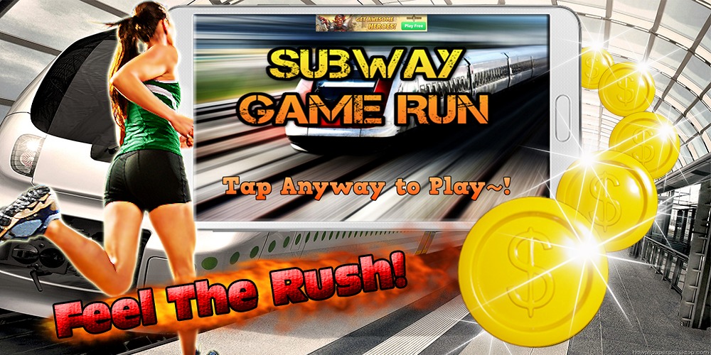 Subway Game Run截图1