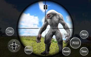 Big Foot Monster Hunt Ogre Sasquatch Wars 3D Games截图1