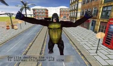 Angry Wild King Kong Rampage: Gorilla City Smasher截图5