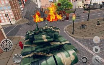 War Tank Machines Strike-City Fighting Battle截图4