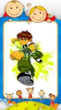 Coloring Ben 10 Games截图4