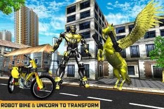 US Robotic Unicorn Transform Bike Game截图4