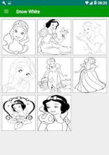 Coloriage Princesses -Coloring Princess截图2