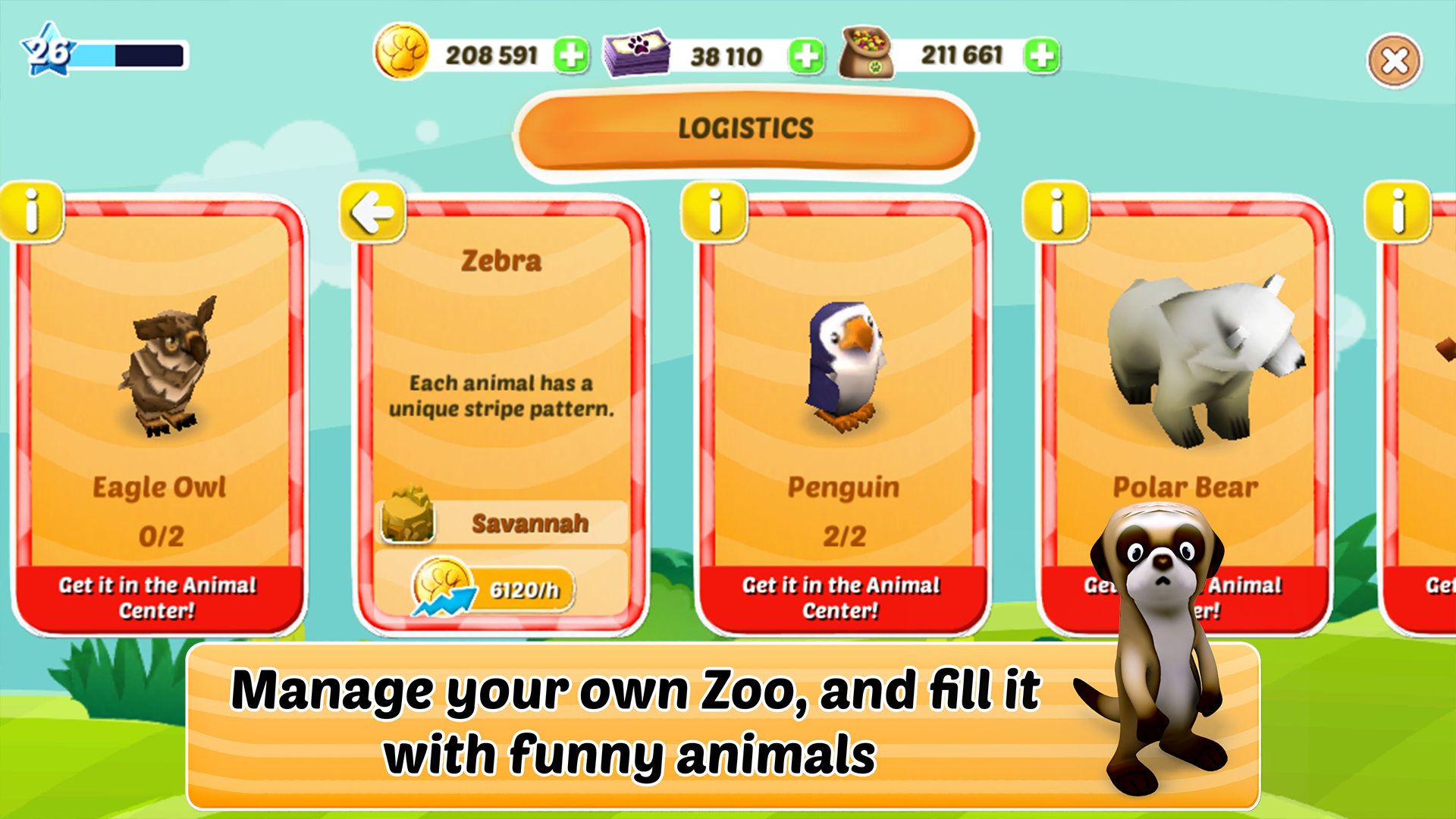 Zoo Evolution: Animal Saga截图2