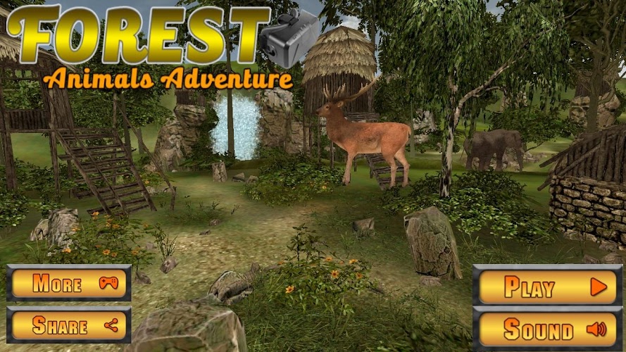 VR Forest Animals Adventure截图1