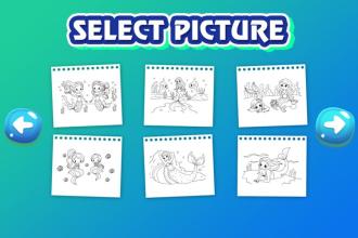 Mermaid Coloring Book - Secret Princess Colors截图4